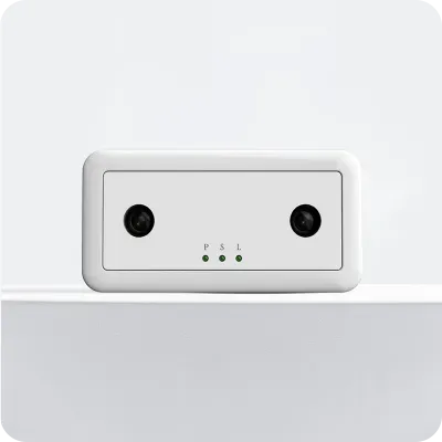 Binocular people counter