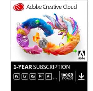 Adobe Creative Cloud All Apps – 1 Year Subscription