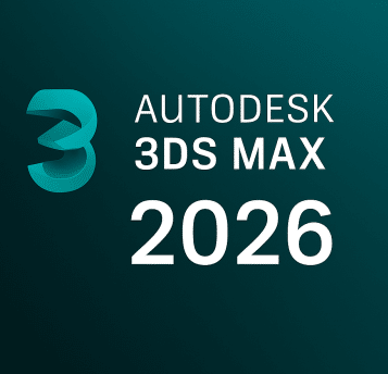 3ds Max 2026 Create massive worlds and high-quality designs Yearly Subscription